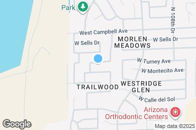 Map image of the property - 11205 W Turney Ave