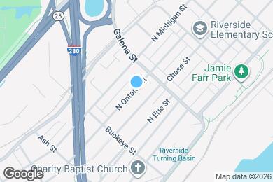 Map image of the property - 1970 N Ontario St