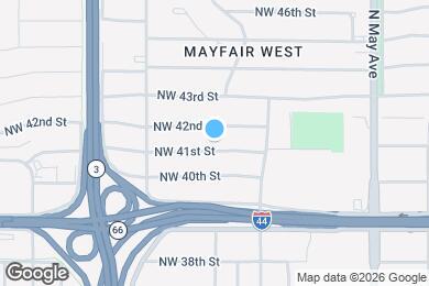 Map image of the property - 3147 NW 41st St