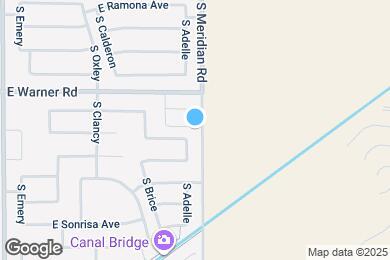 Map image of the property - 11555 E Shepperd Ave
