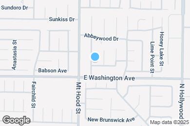 Map image of the property - 1254 Los Meadows Dr