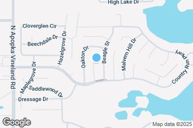 Map image of the property - 4433 Oakham Ct