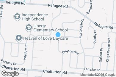 Map image of the property - 3003 Falcon Bridge Dr