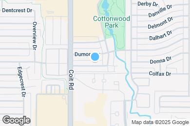 Map image of the property - 1416 Lamp Post Ln