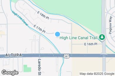 Map image of the property - Laredo House Apartments - beautiful and quiet location