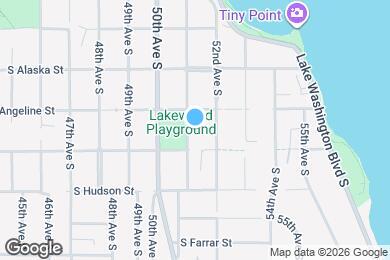 Map image of the property - 4818 51st Ave S