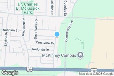 Map image of the property - 2006 Meandering Way