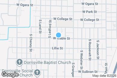 Map image of the property - 1010 S McKinley St
