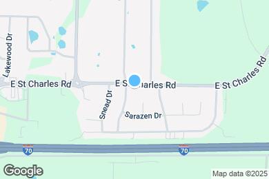 Map image of the property - 6402 E Saint Charles Rd