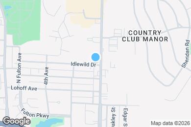 Map image of the property - 805 W Idlewild Dr
