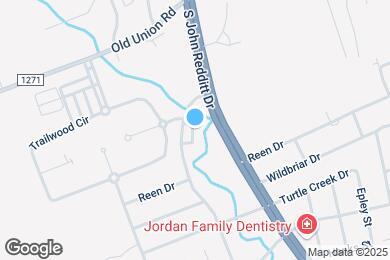 Map image of the property - The Trails Apartments