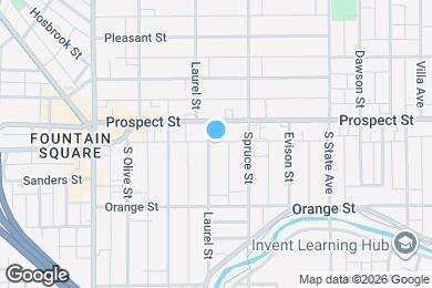 Map image of the property - 1121 Laurel St