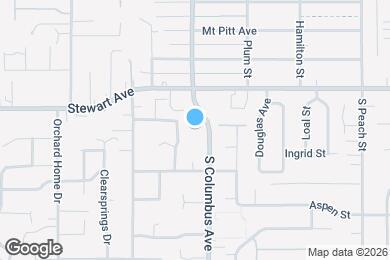 Map image of the property - 1292 S Columbus Ave