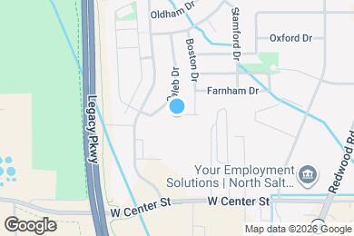 Map image of the property - 1047 W Boston Ct