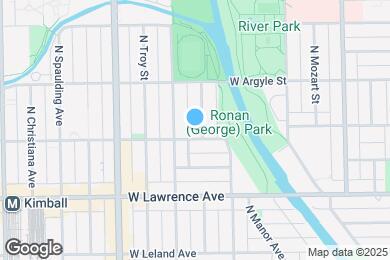 Map image of the property - 4906 N Whipple St