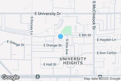 Map image of the property - Lofts on 8th | Student Housing