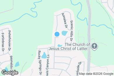 Map image of the property - 1100 Willow Tree Dr