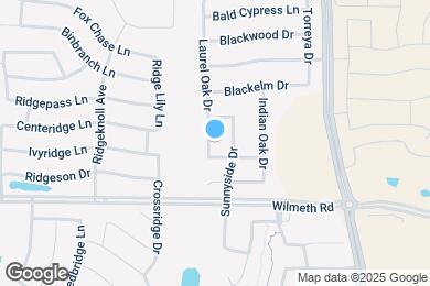 Map image of the property - 2708 Laurel Oak Dr