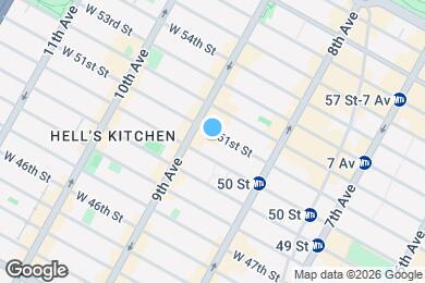 Map image of the property - W 51ST ST.