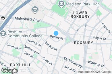 Map image of the property - Room in Shared 5 bed/2.5 bath home in Roxbury