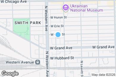 Map image of the property - 533 N Claremont Ave