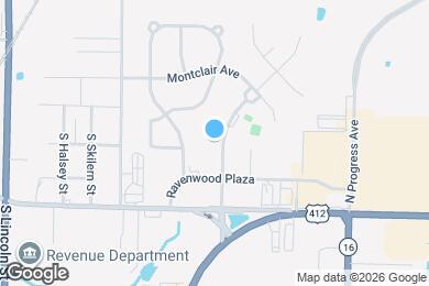 Map image of the property - 220 Ravenwood Rd