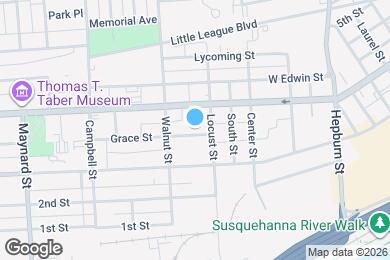 Map image of the property - 616 Grace St