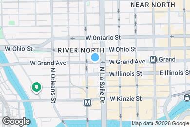 Map image of the property - 169 W Grand Ave