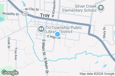 Map image of the property - 203 E High St