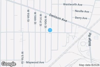 Map image of the property - 3366 W 88th St