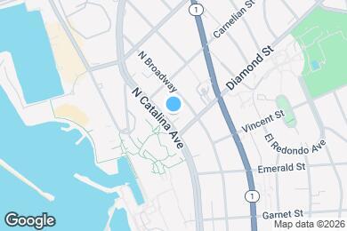 Map image of the property - 212 N Catalina Ave