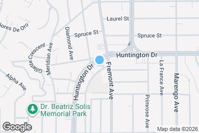 Map image of the property - 1313 Huntington Dr