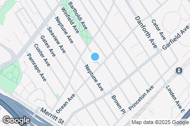 Map image of the property - 111 Winfield Ave
