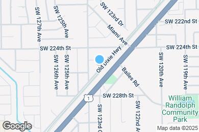 Map image of the property - 22526 Old Dixie Hwy