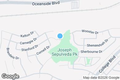 Map image of the property - 3929 Stanford Dr