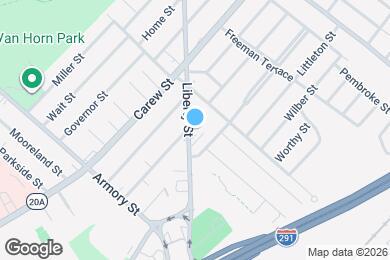 Map image of the property - 739 Liberty St