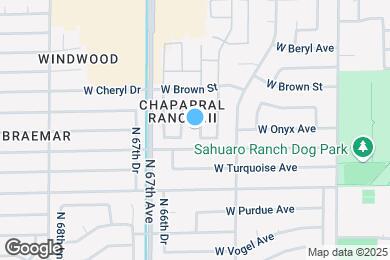 Map image of the property - 10010 N 66th Ave