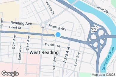 Map image of the property - 334 Penn Ave