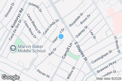 Map image of the property - 1230 Ray Dr