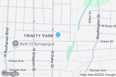 Map image of the property - 824 Green St