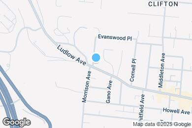 Map image of the property - 590 Ludlow Ave