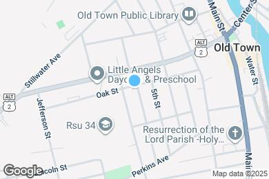 Map image of the property - 86 Oak St