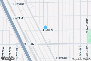 Map image of the property - 3219 E 34th St