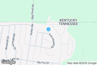 Map image of the property - 642 Fox Hound Dr