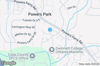 Map image of the property - Room in Condo on Palmyra Dr