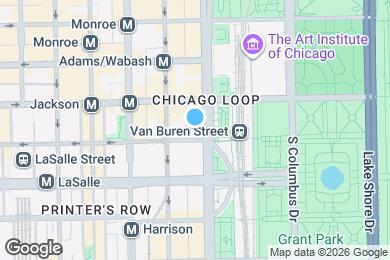 Map image of the property - 330 S Michigan Ave