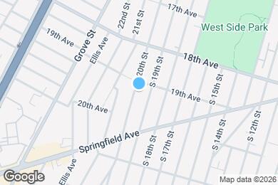 Map image of the property - 722 S 20th St