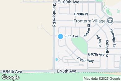 Map image of the property - 9762 Chambers Dr