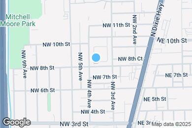 Map image of the property - 376 NW 8th Ct