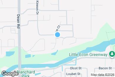 Map image of the property - 2539 Titus Ct